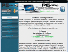 Tablet Screenshot of pcpianeta.it